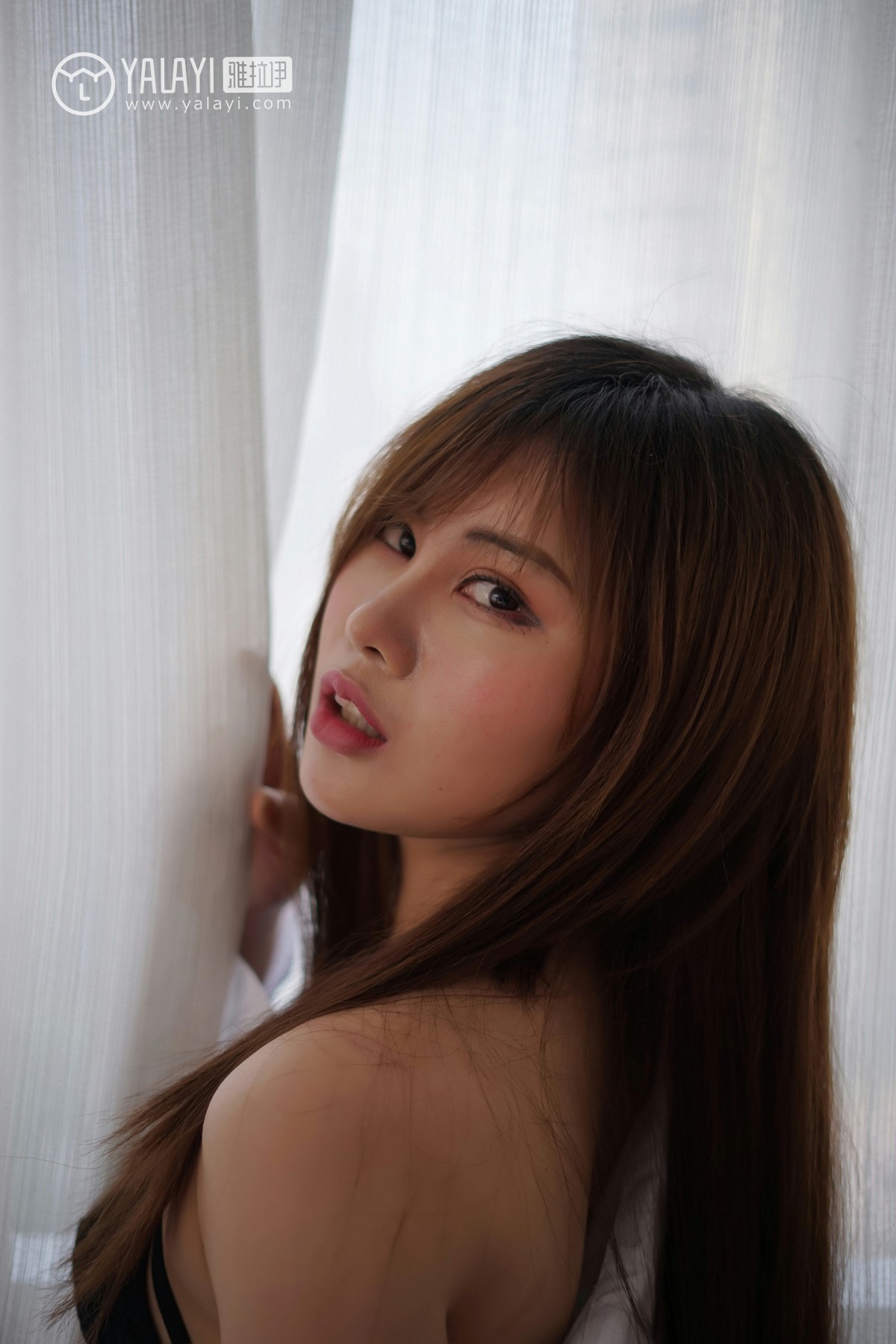 [YALAYI雅拉伊]2018.05.26 NO.002 妮妮的黑丝诱惑 艾妮妮