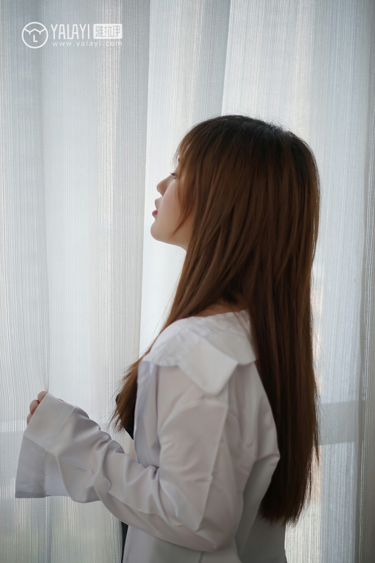 [YALAYI雅拉伊]2018.05.26 NO.002 妮妮的黑丝诱惑 艾妮妮