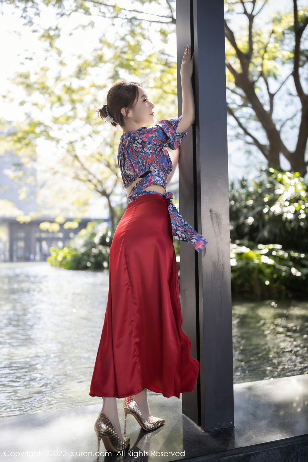 [XiuRen秀人网] 2022.03.04 No.4674 鱼子酱Fish 性感红裙