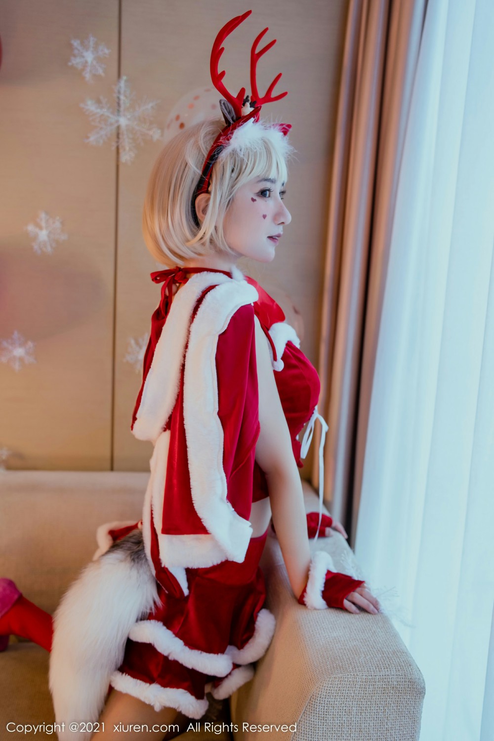 [XiuRen秀人网] 2021.12.06 No.4300 小果冻儿 圣诞小宠物