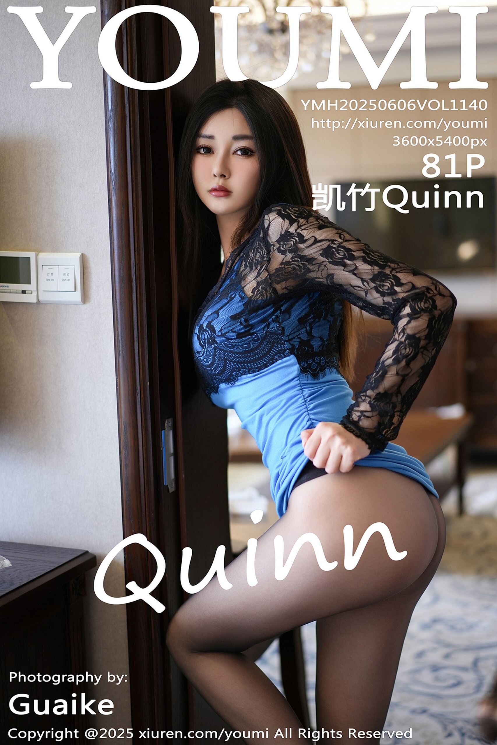 [YOUMI尤蜜荟] 2025.06.06 VOL.1140 凯竹Quinn [82P]